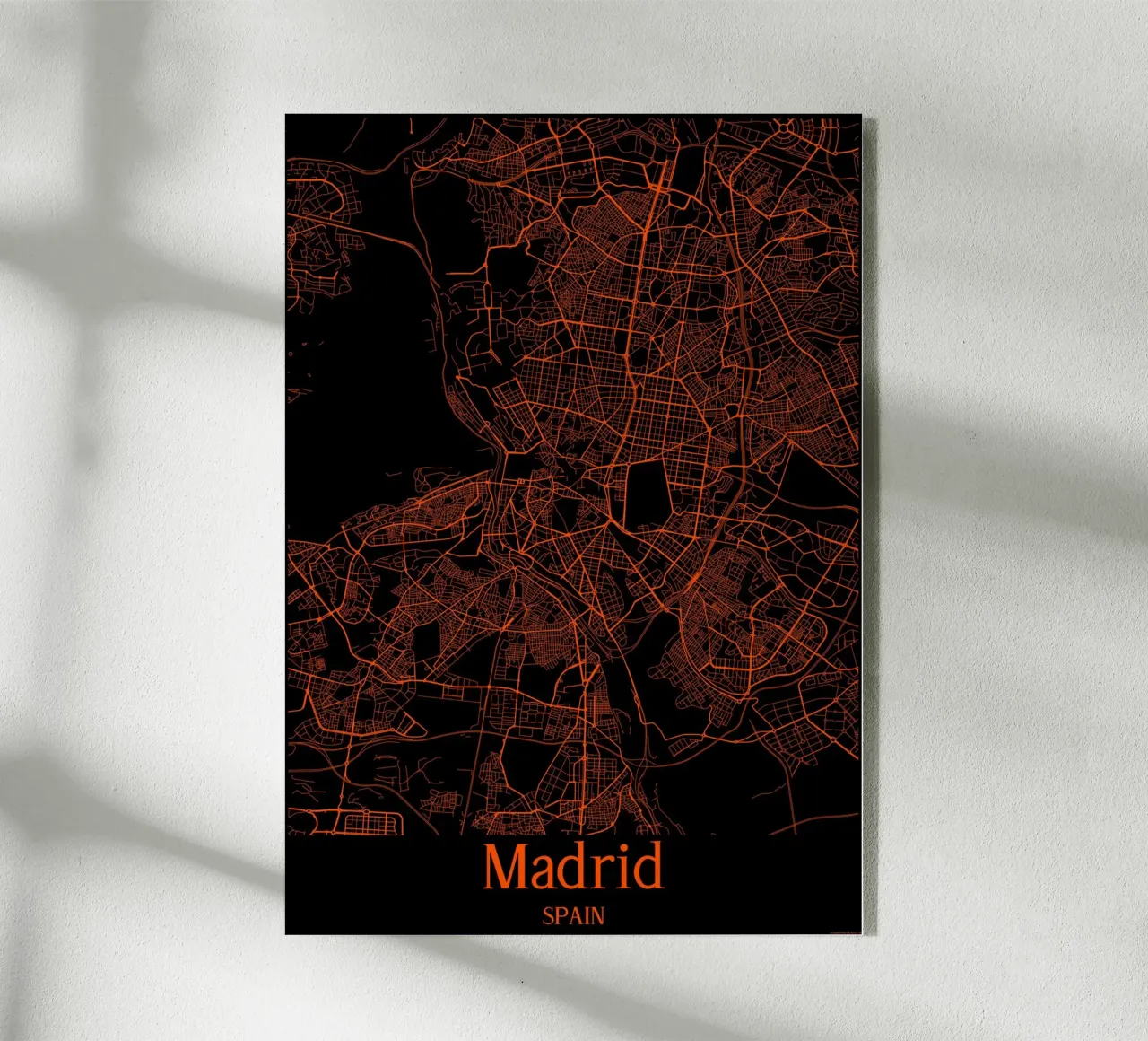 Madrid acrylic glass by MiMap