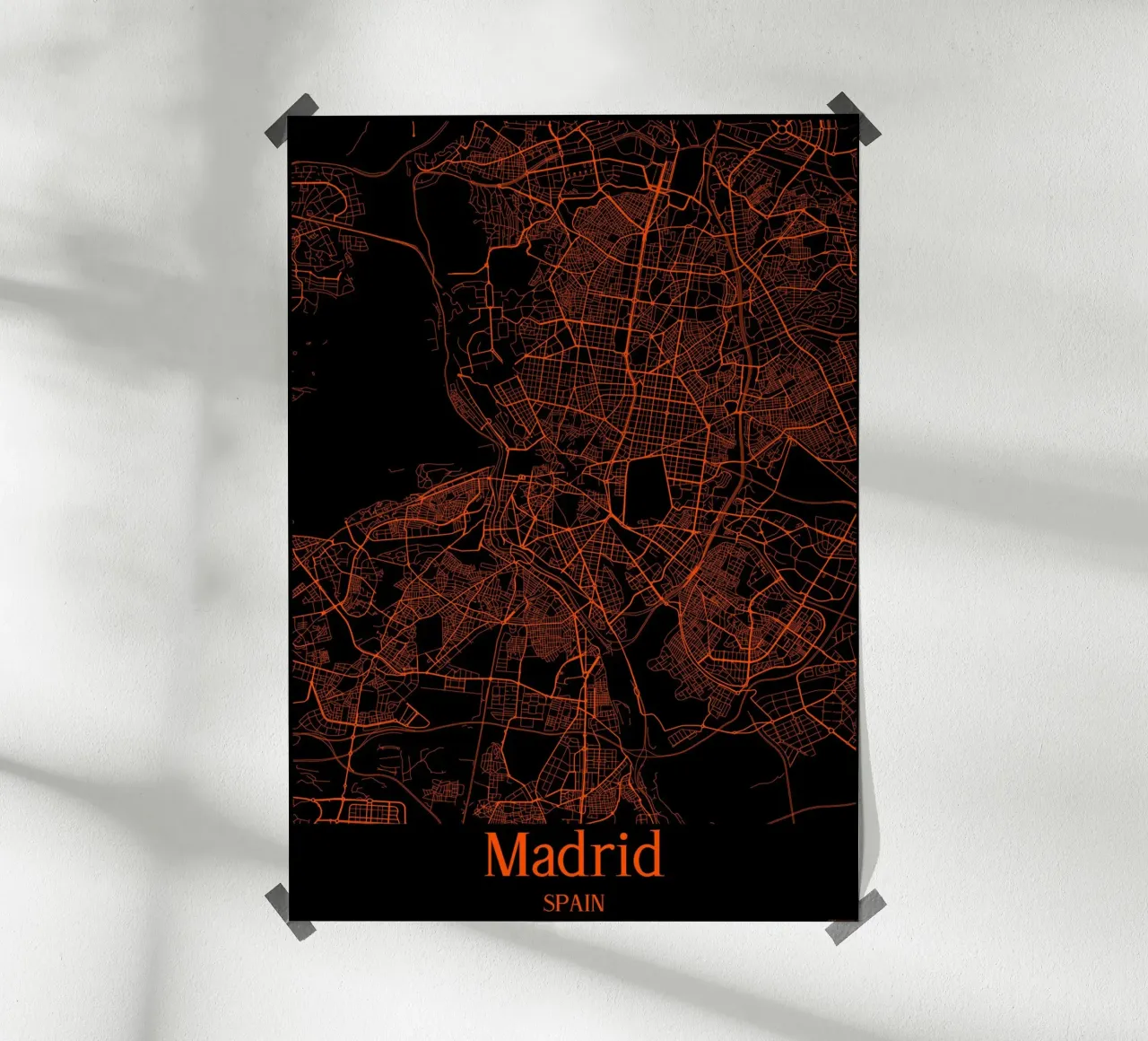 Madrid poster da MiMap