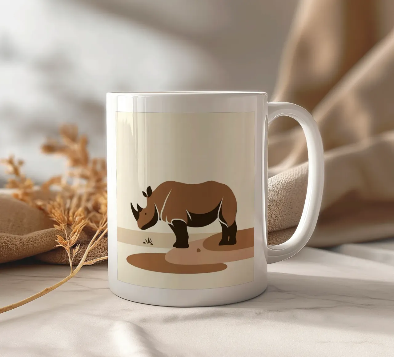 Rimanere a terra tazza in ceramica da KANESYAARTS