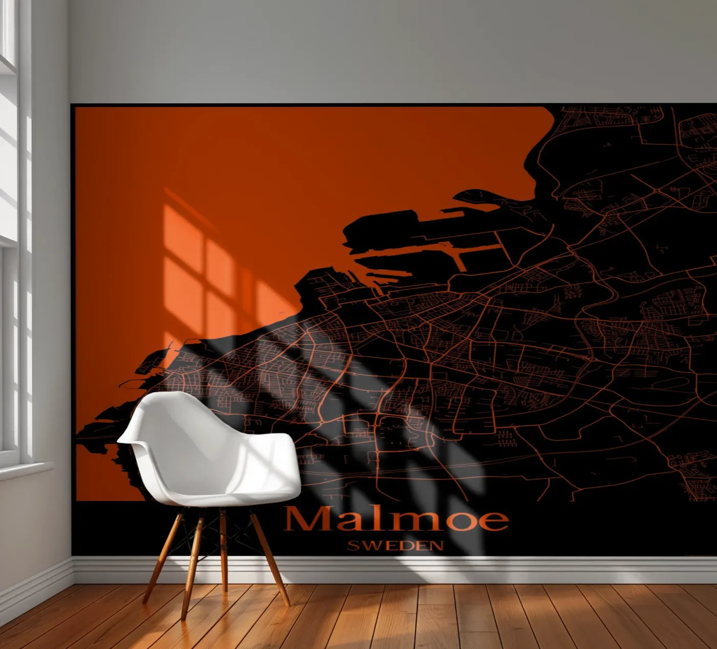 Malmoe fotobehang van MiMap