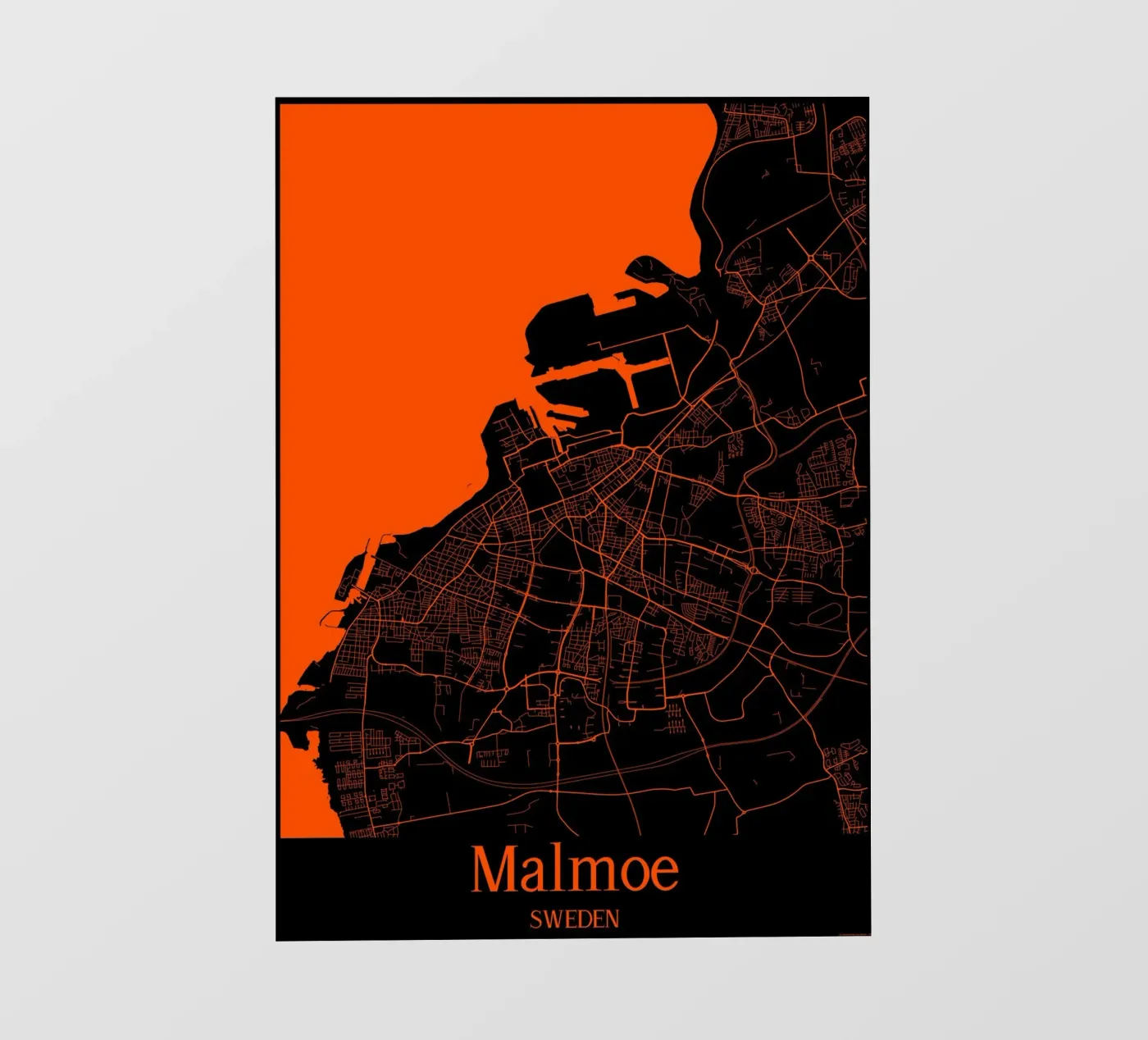 Malmoe fotobehang van MiMap