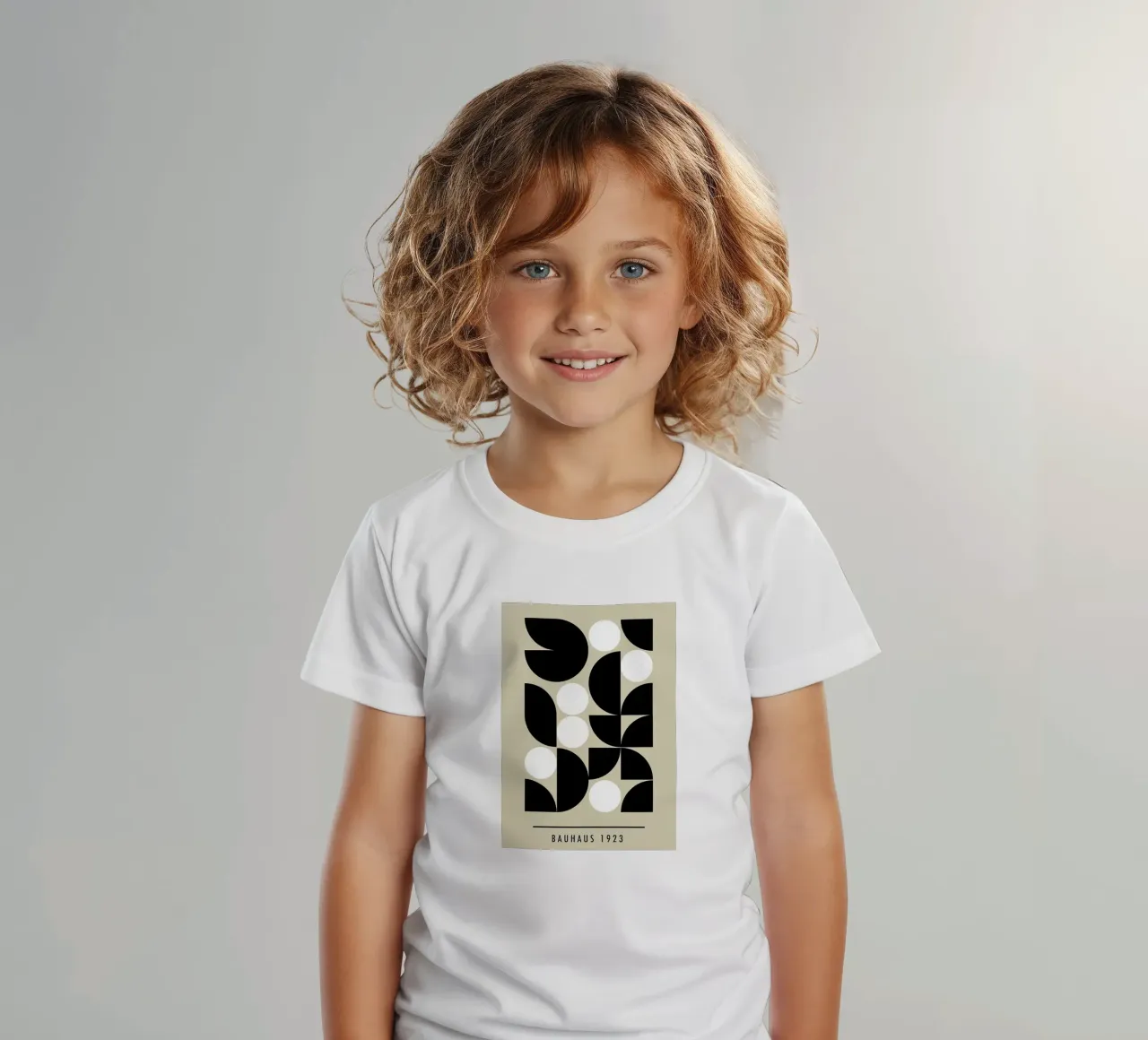 Bauhaus 1923 kids t-shirt by Narciso