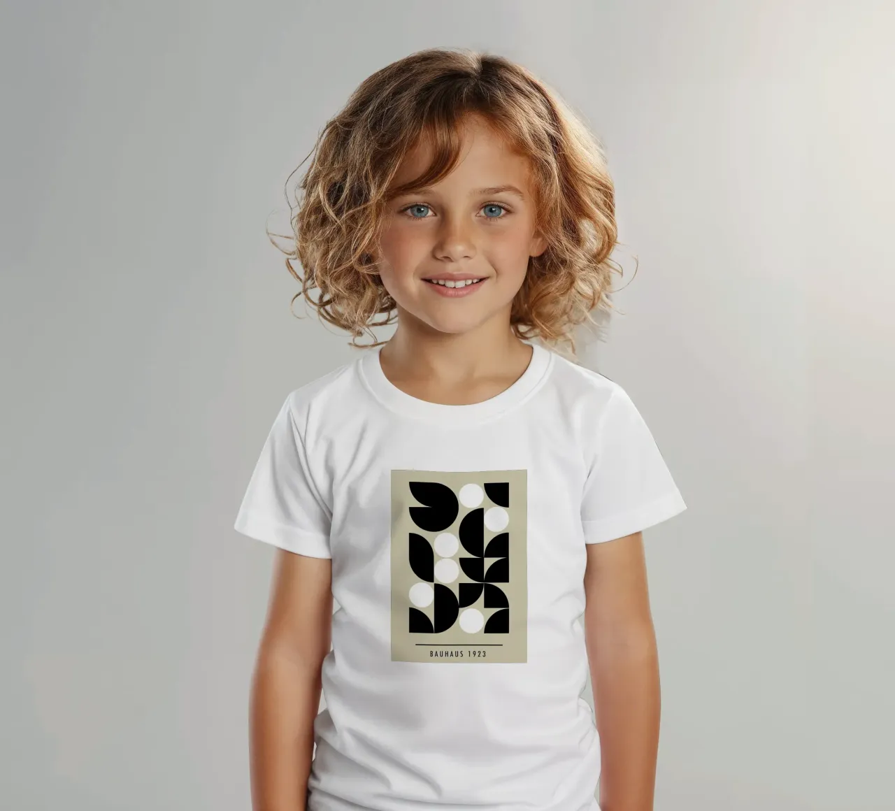 Bauhaus 1923 kids t-shirt by Narciso