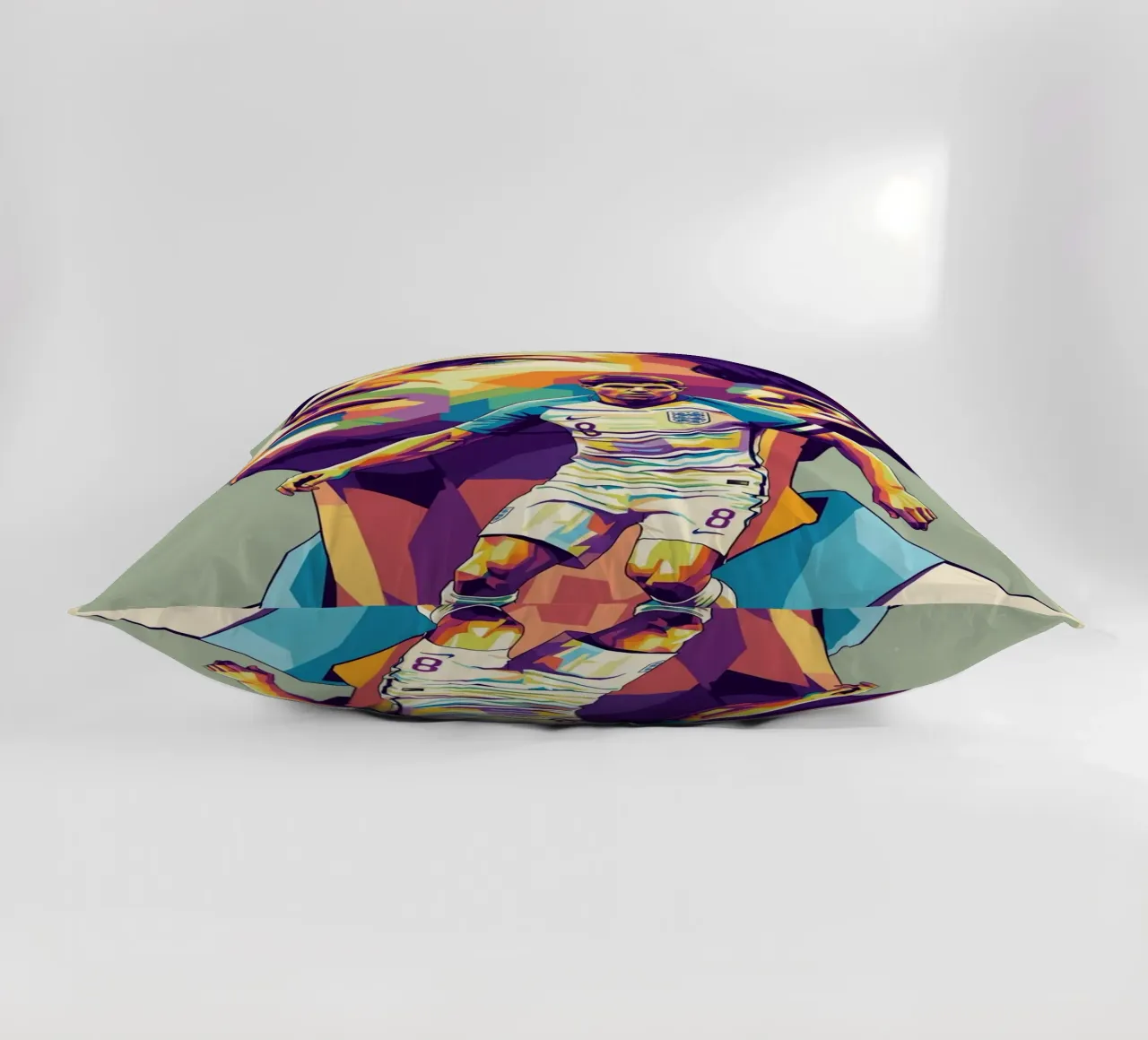 Steven Gerrard pop art cuscino da Hantamrata