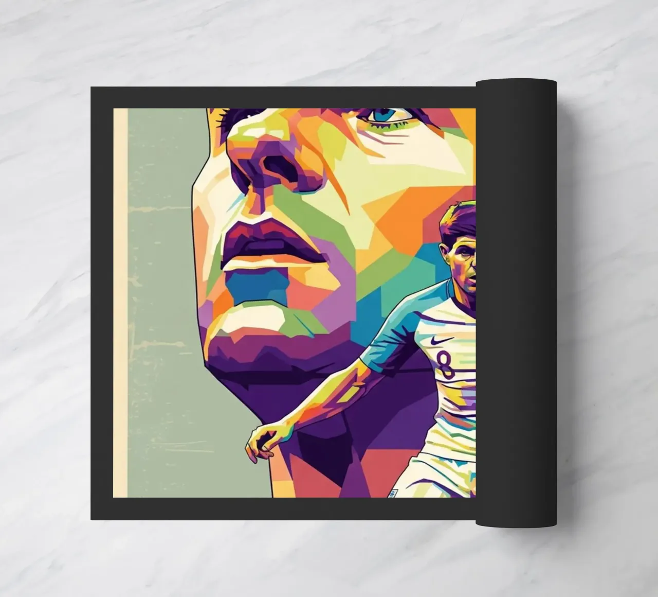 Steven Gerrard pop art zerbino da Hantamrata
