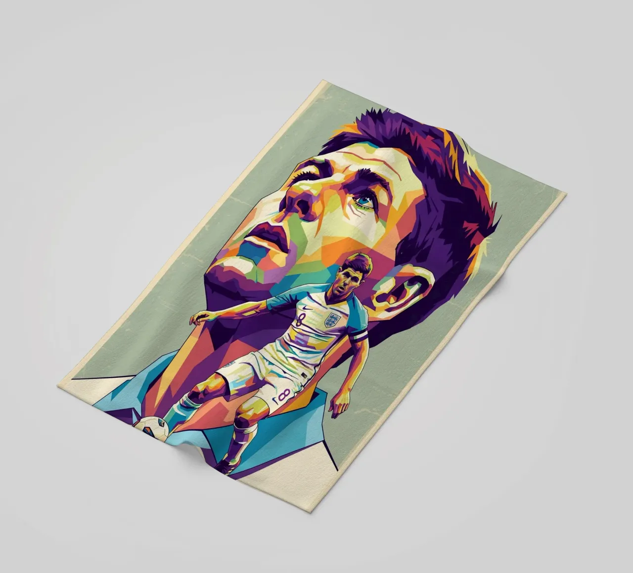 Steven Gerrard pop art telo mare da Hantamrata