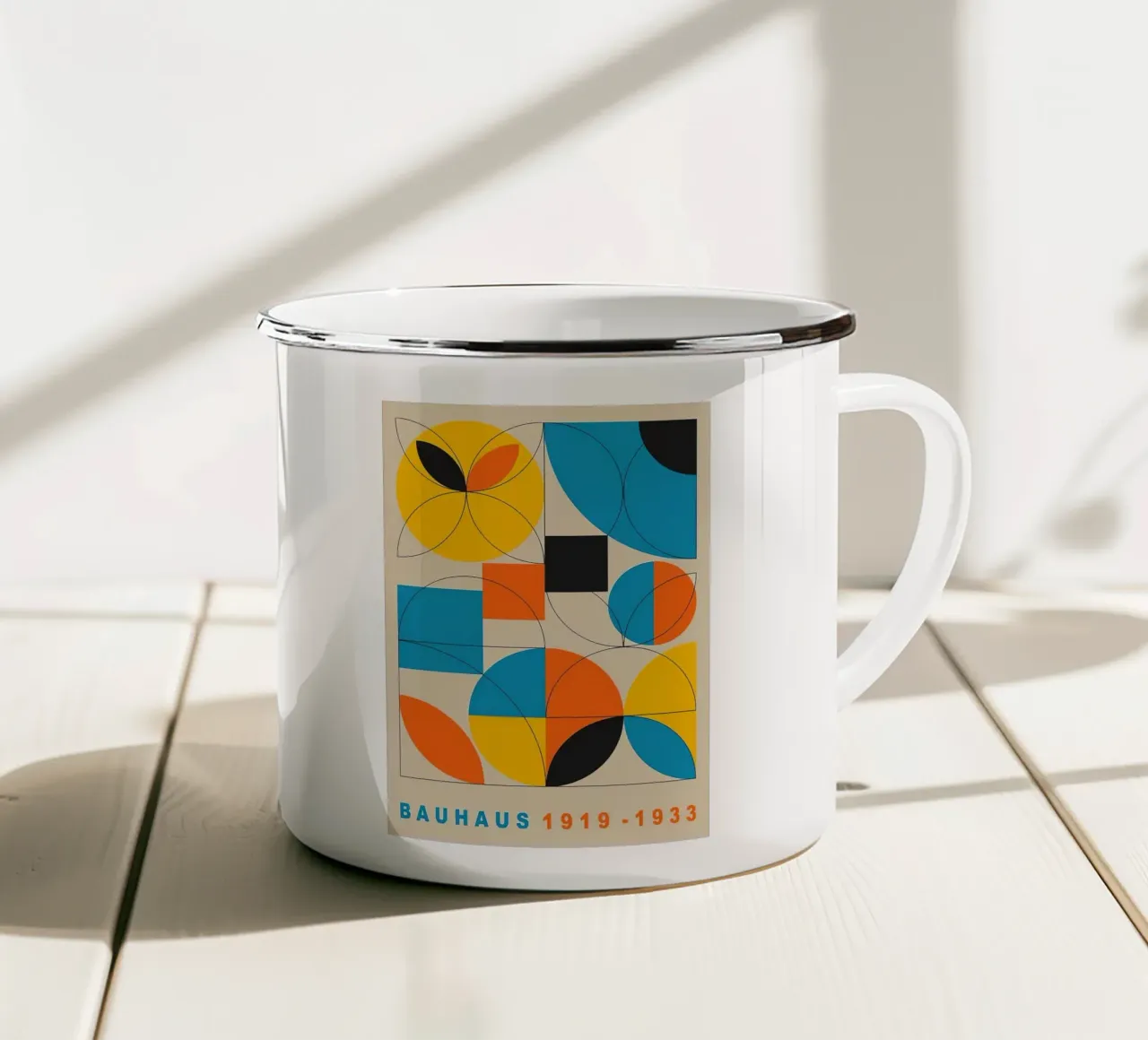 Bauhaus 1919-1933 tazza in smalto da Narciso