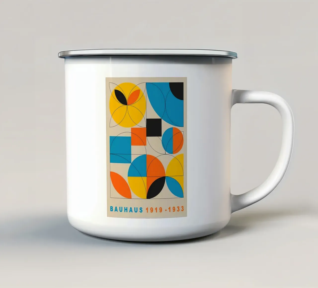 Bauhaus 1919-1933 tazza in smalto da Narciso