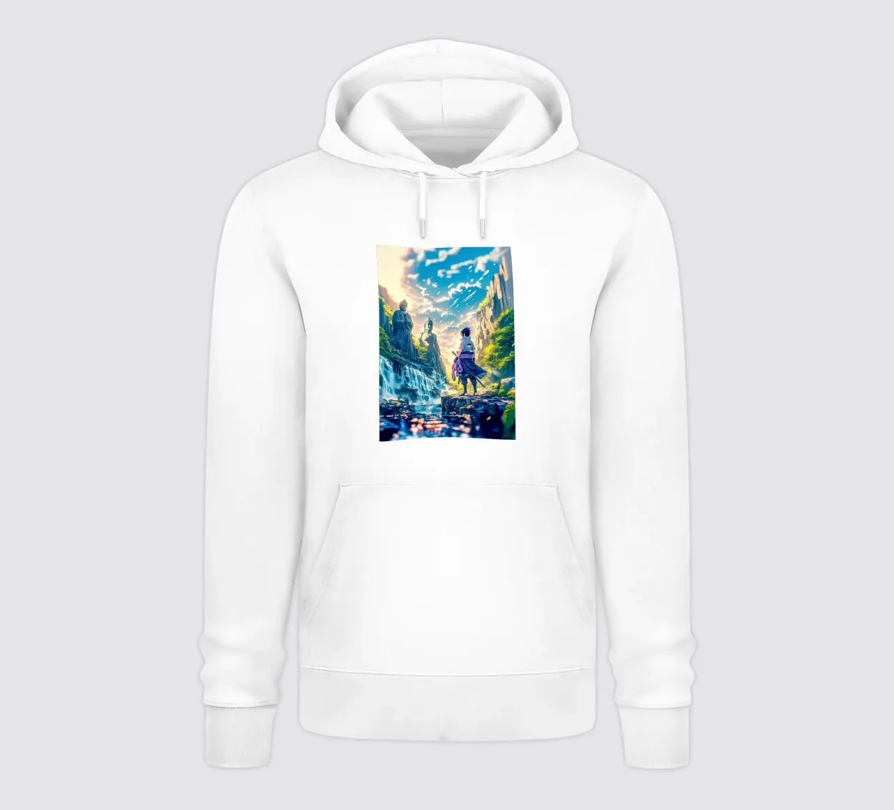 NARUTO SHIPPUDEN felpa con cappuccio da posterindo