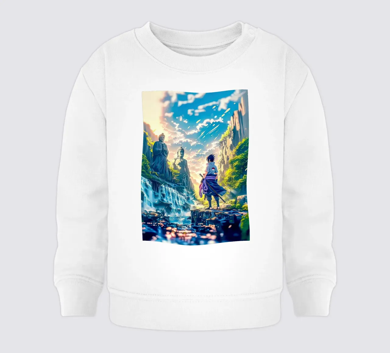 NARUTO SHIPPUDEN felpa neonato da posterindo