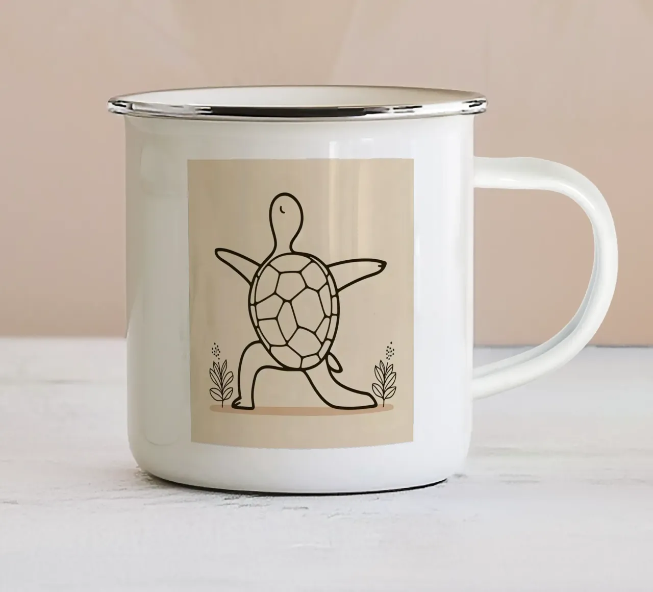 Shell We Dance? tazza in smalto da KANESYAARTS