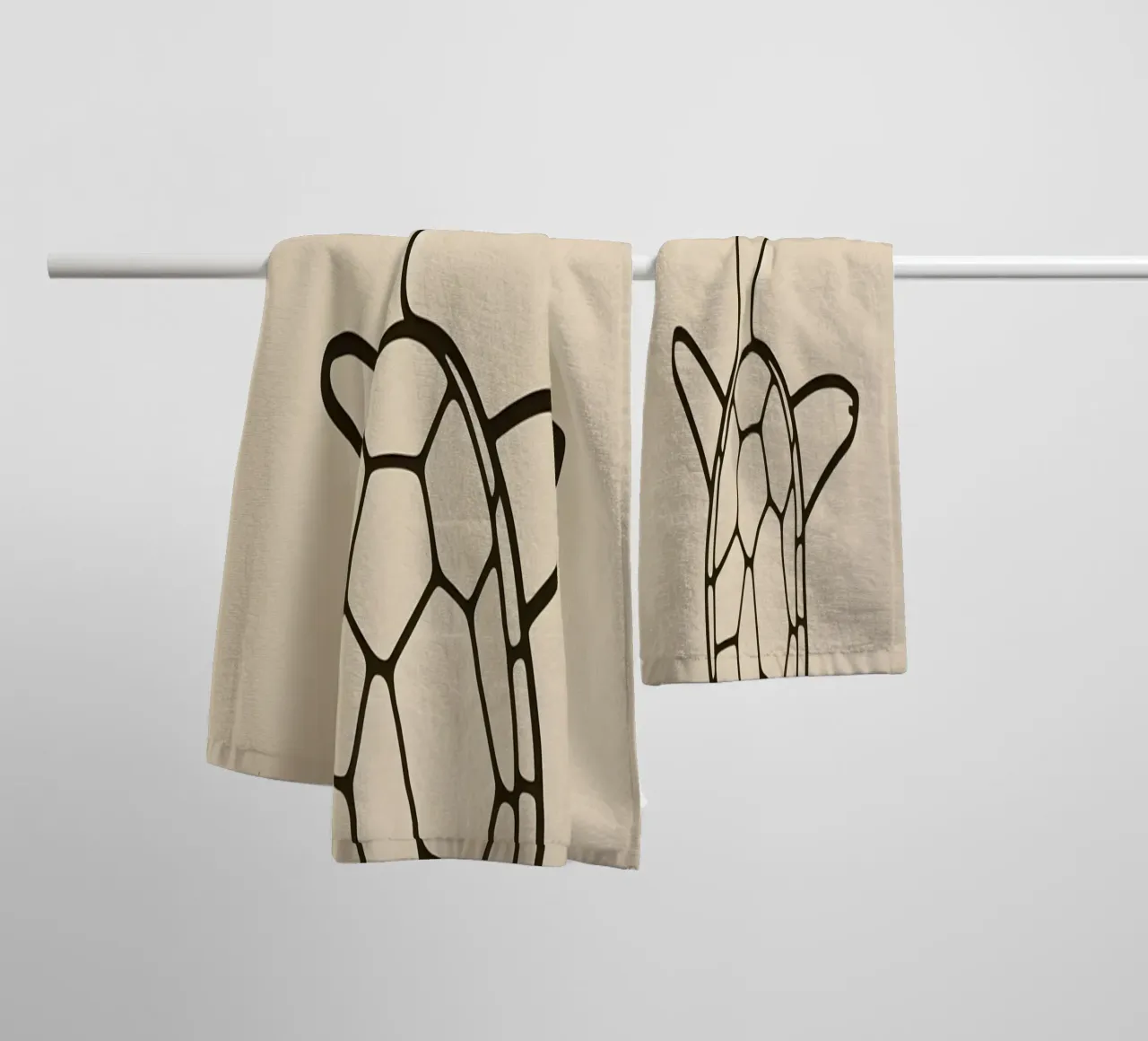 Shell We Dance? asciugamano da bagno da KANESYAARTS