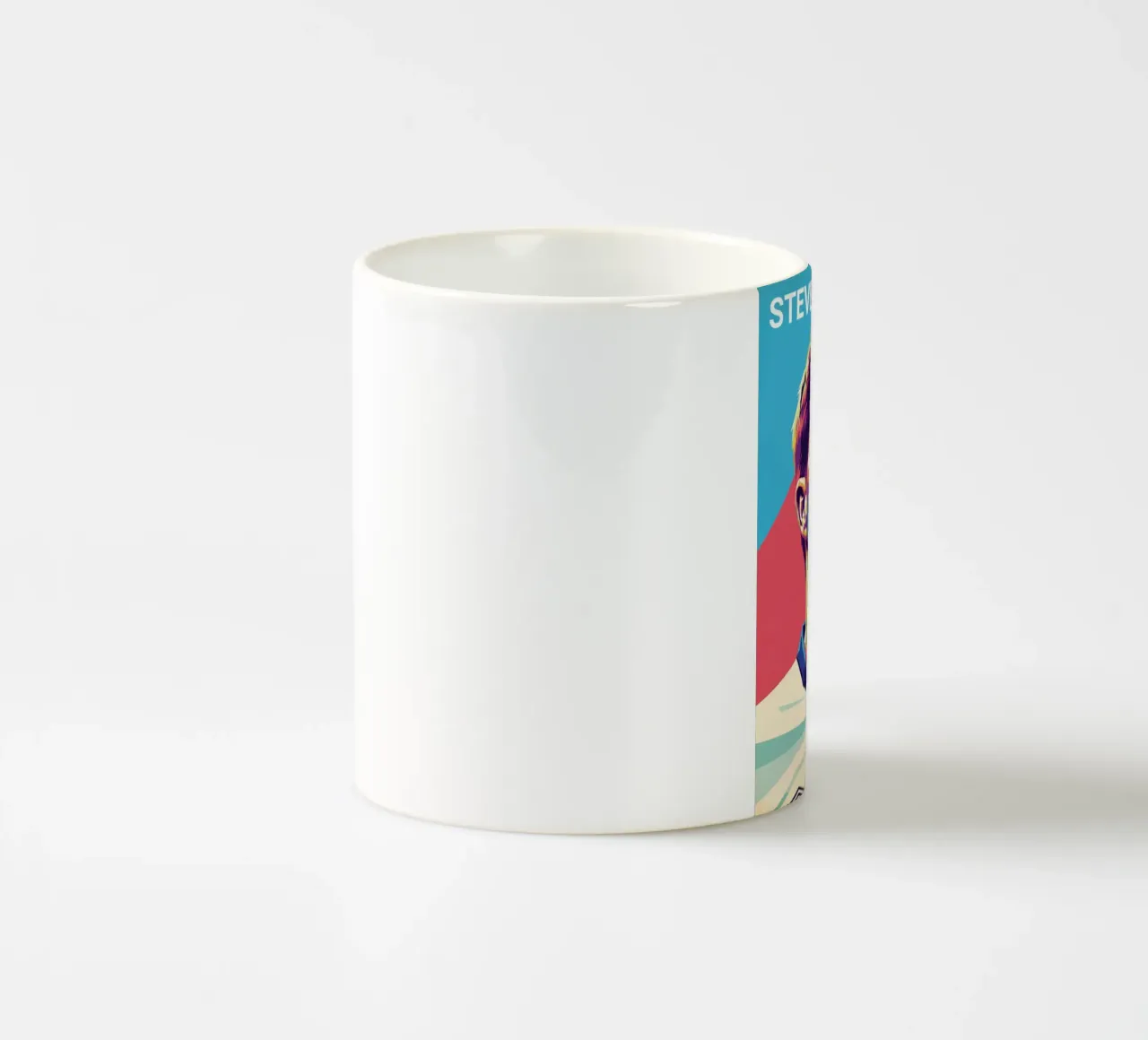 Ritratto pop art di Steven Gerrard tazza in ceramica da Hantamrata