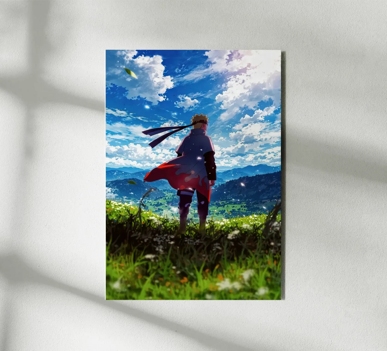 NARUTO SHIPPUDEN alluminio dibond da posterindo