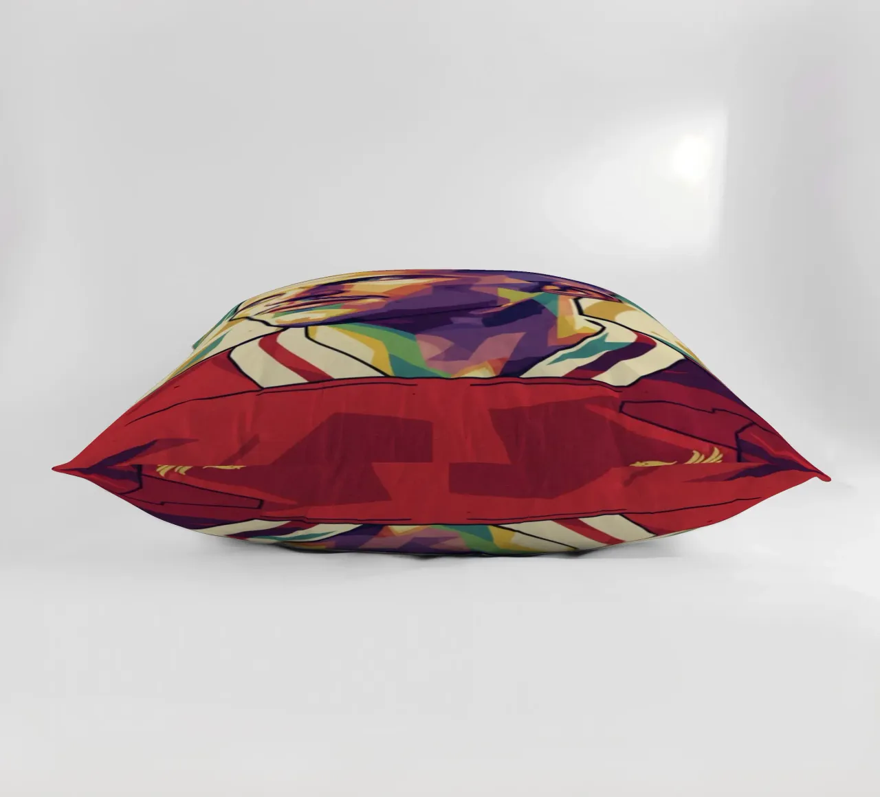 Ritratto pop art di Florian Wirtz cuscino da Hantamrata