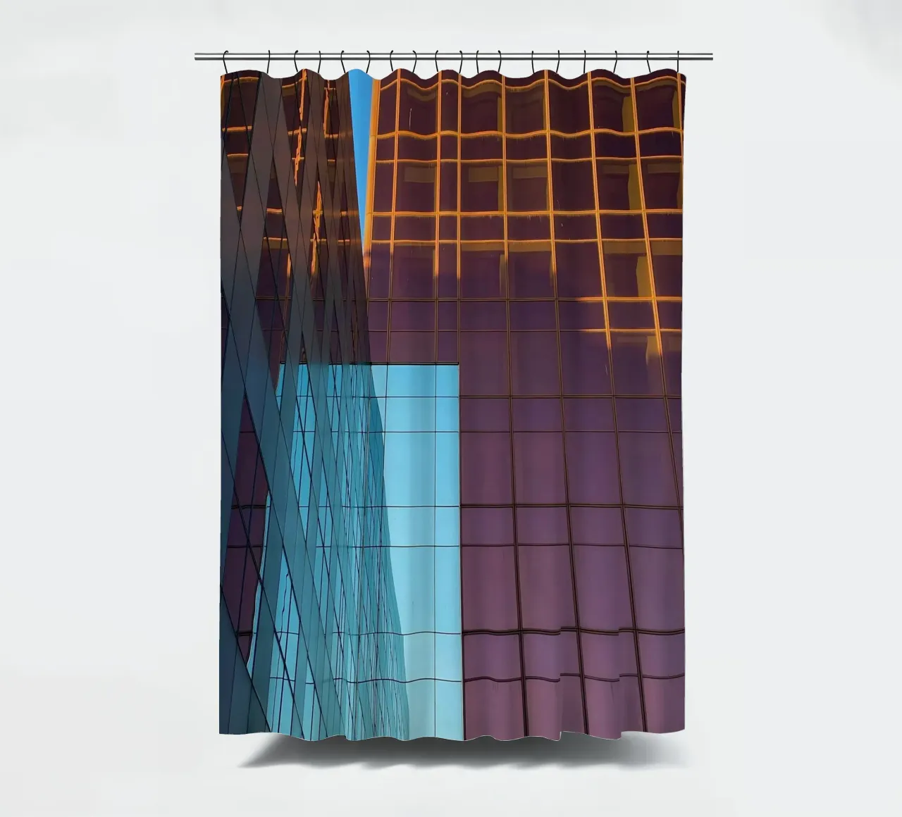 mirror the building tenda da doccia da comura