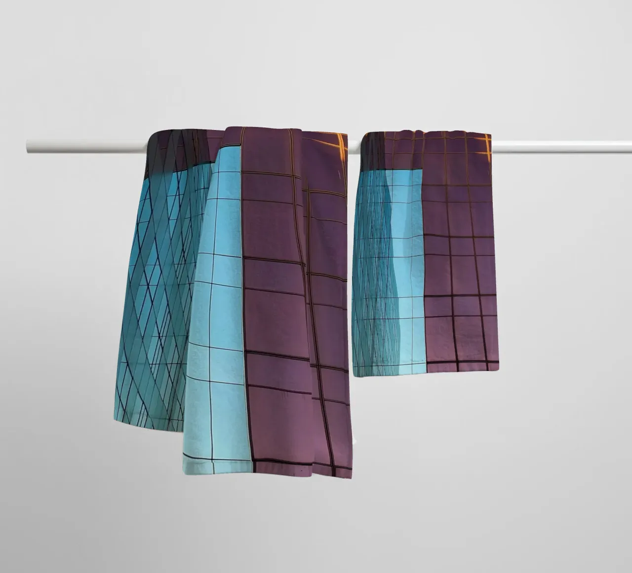 mirror the building towel by comura