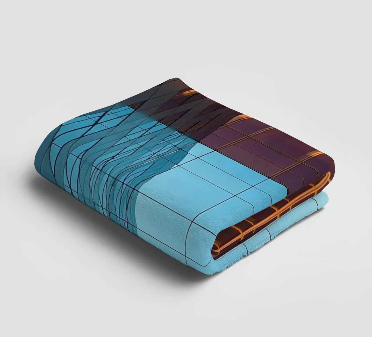 mirror the building towel by comura