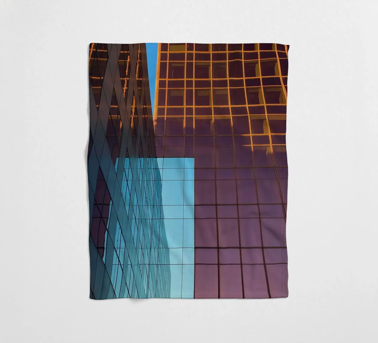 mirror the building coperta in pile da comura
