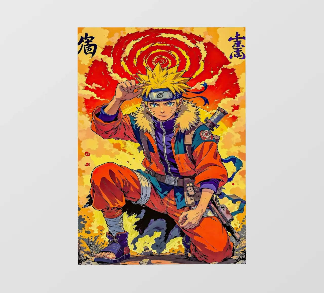NARUTO SHIPPUDEN pellicola backlit da posterindo