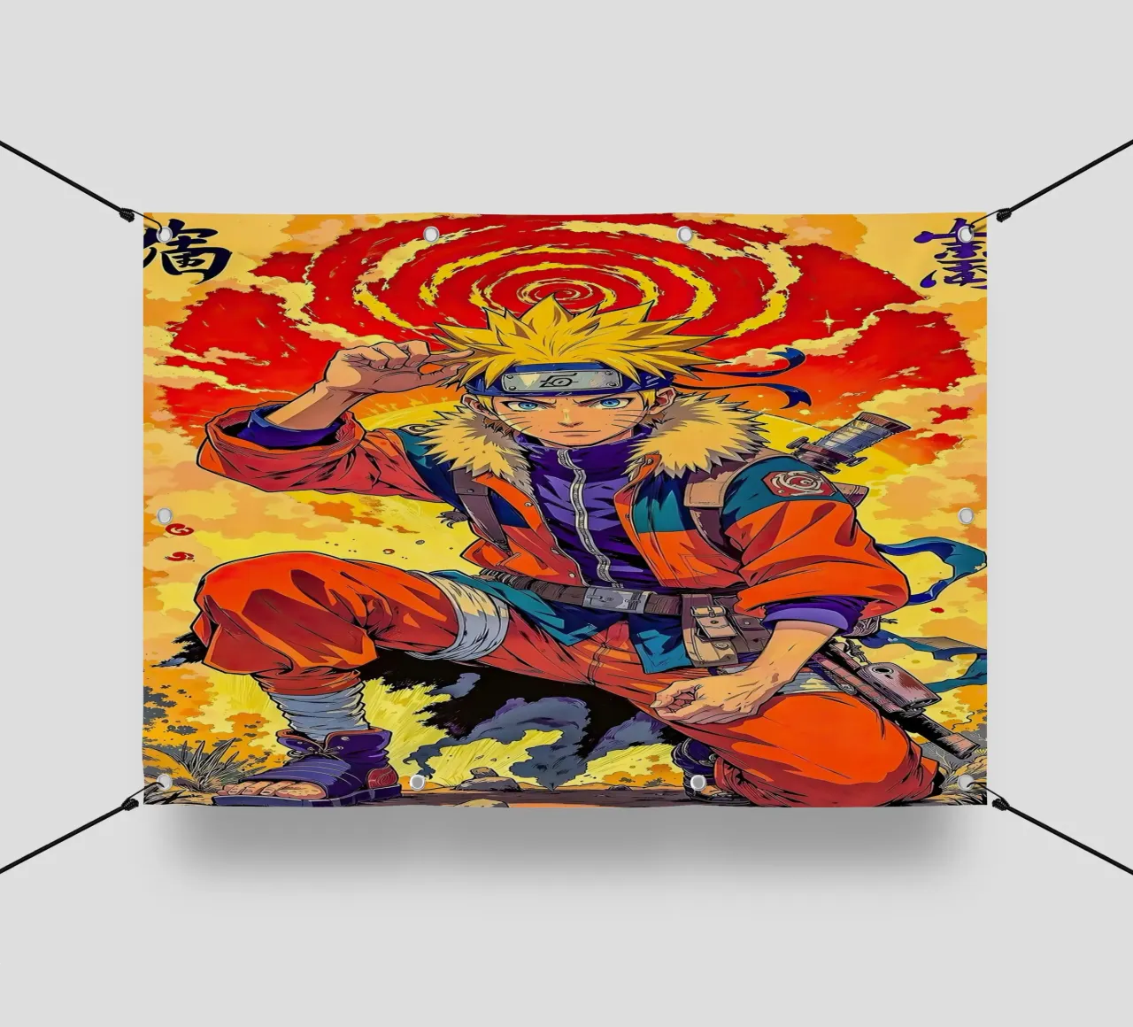 NARUTO SHIPPUDEN telo in pvc da posterindo