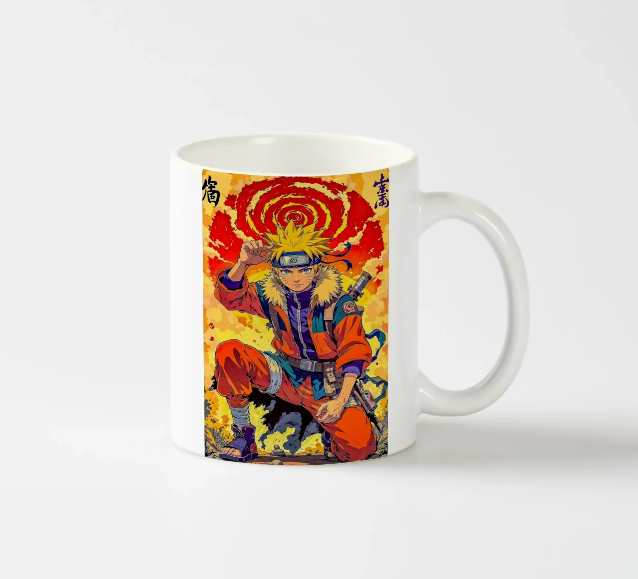 NARUTO SHIPPUDEN tazza in ceramica da posterindo