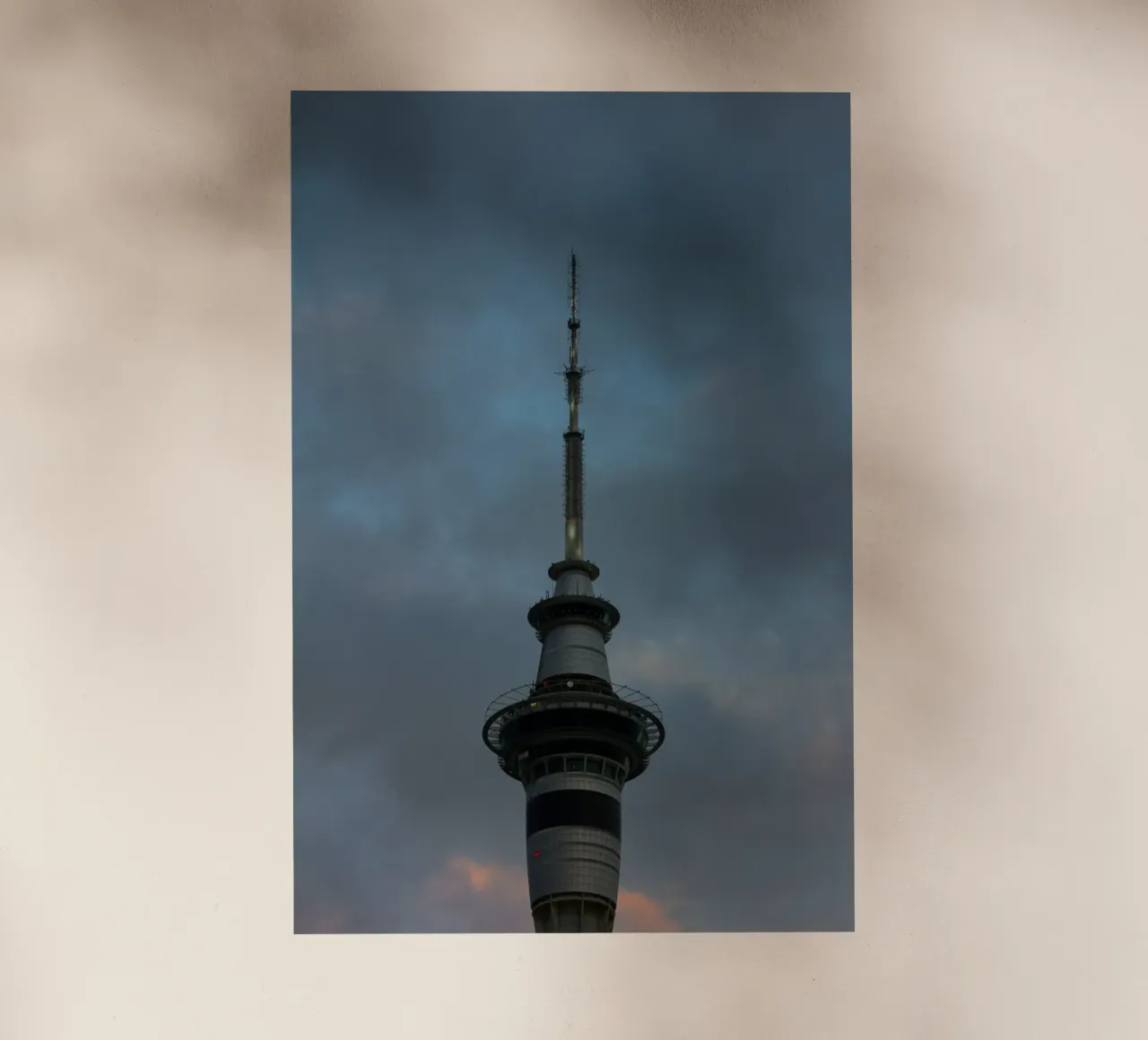 skyscape building in cloud pellicola backlit da comura