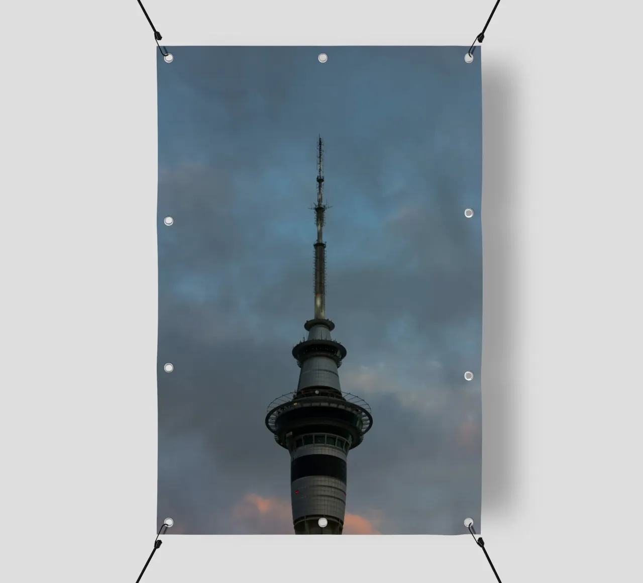 skyscape building in cloud telo in pvc da comura