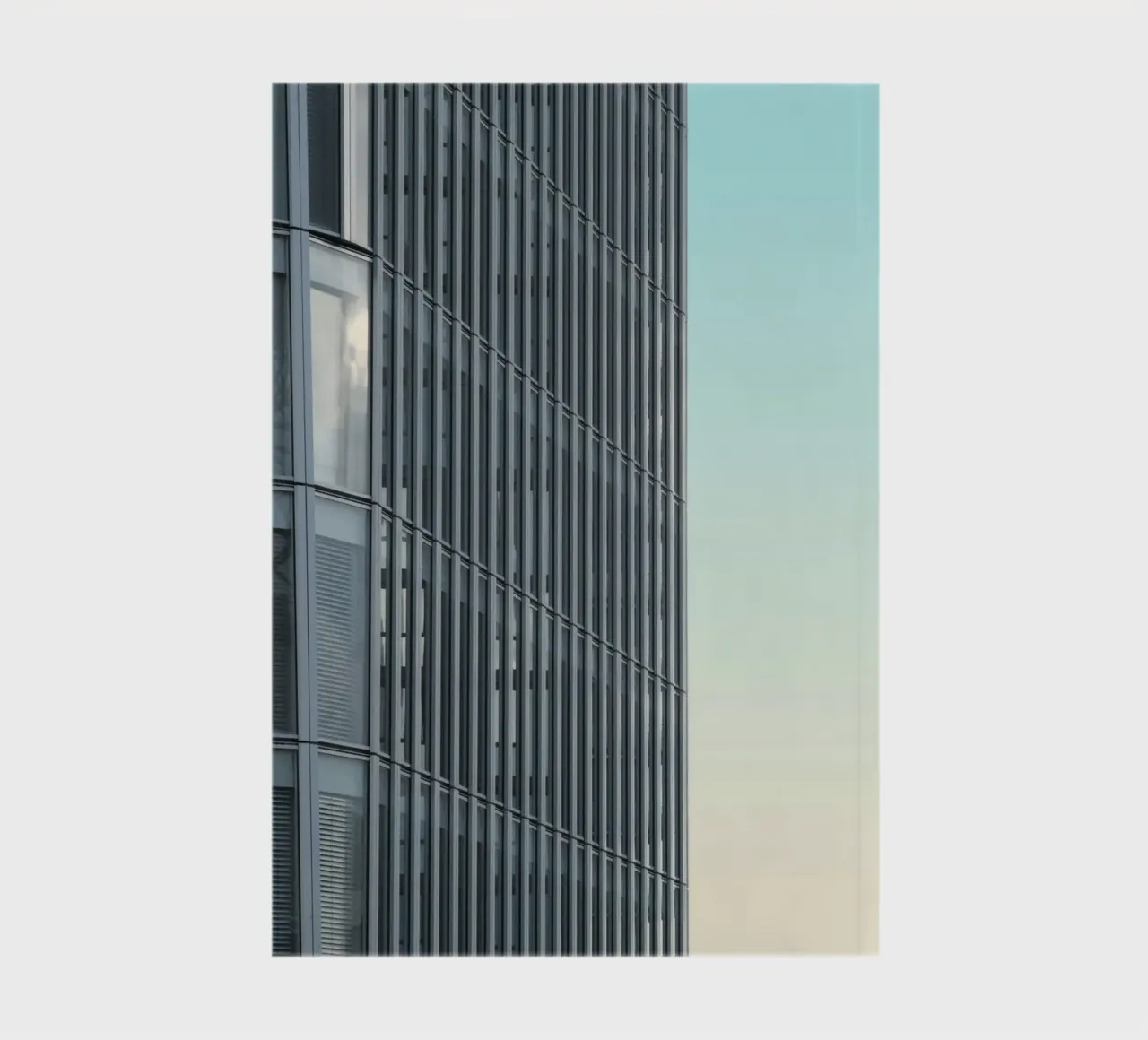building in afternoon sky notebook by comura