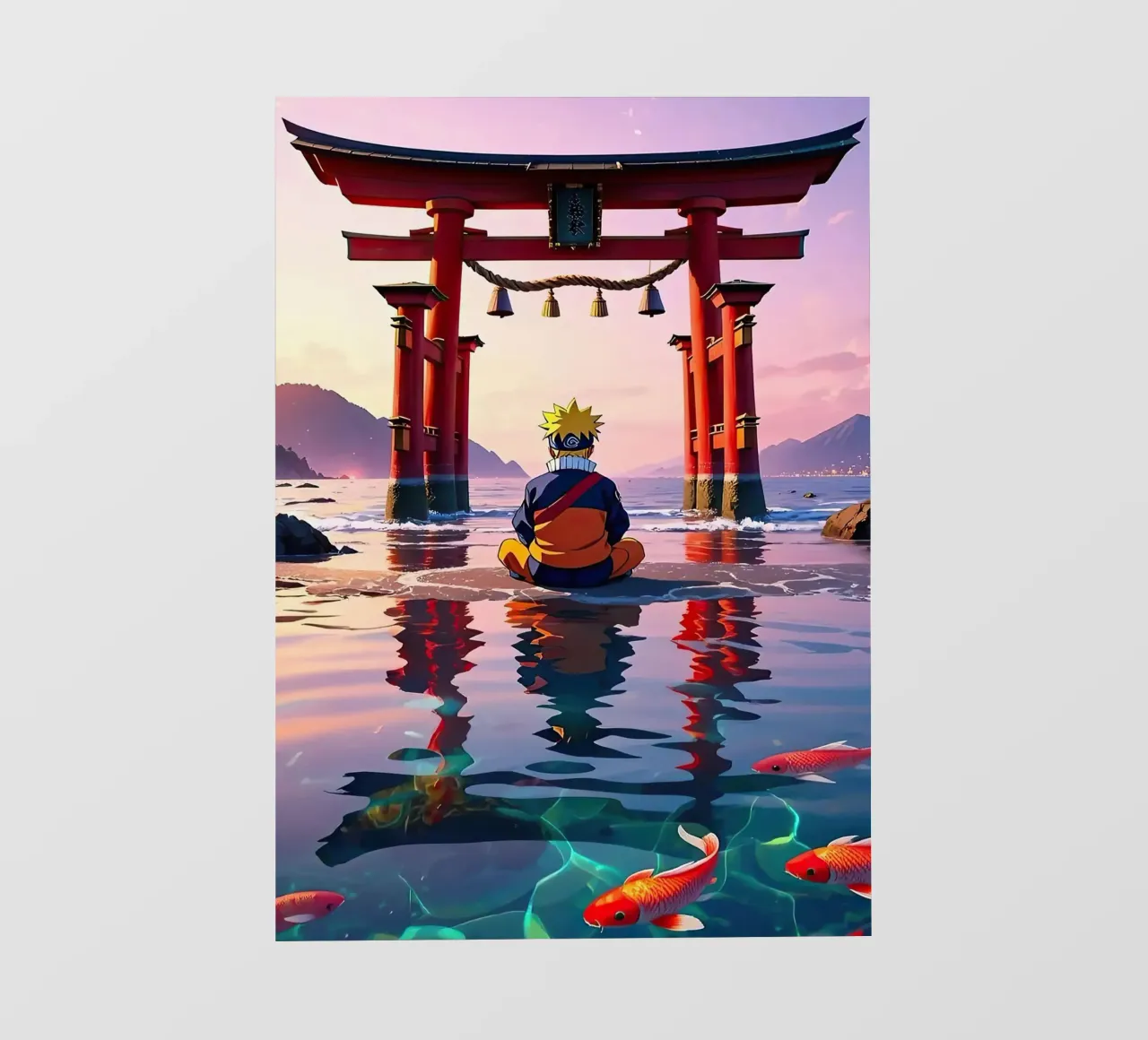 NARUTO SHIPPUDEN telo in pvc da posterindo