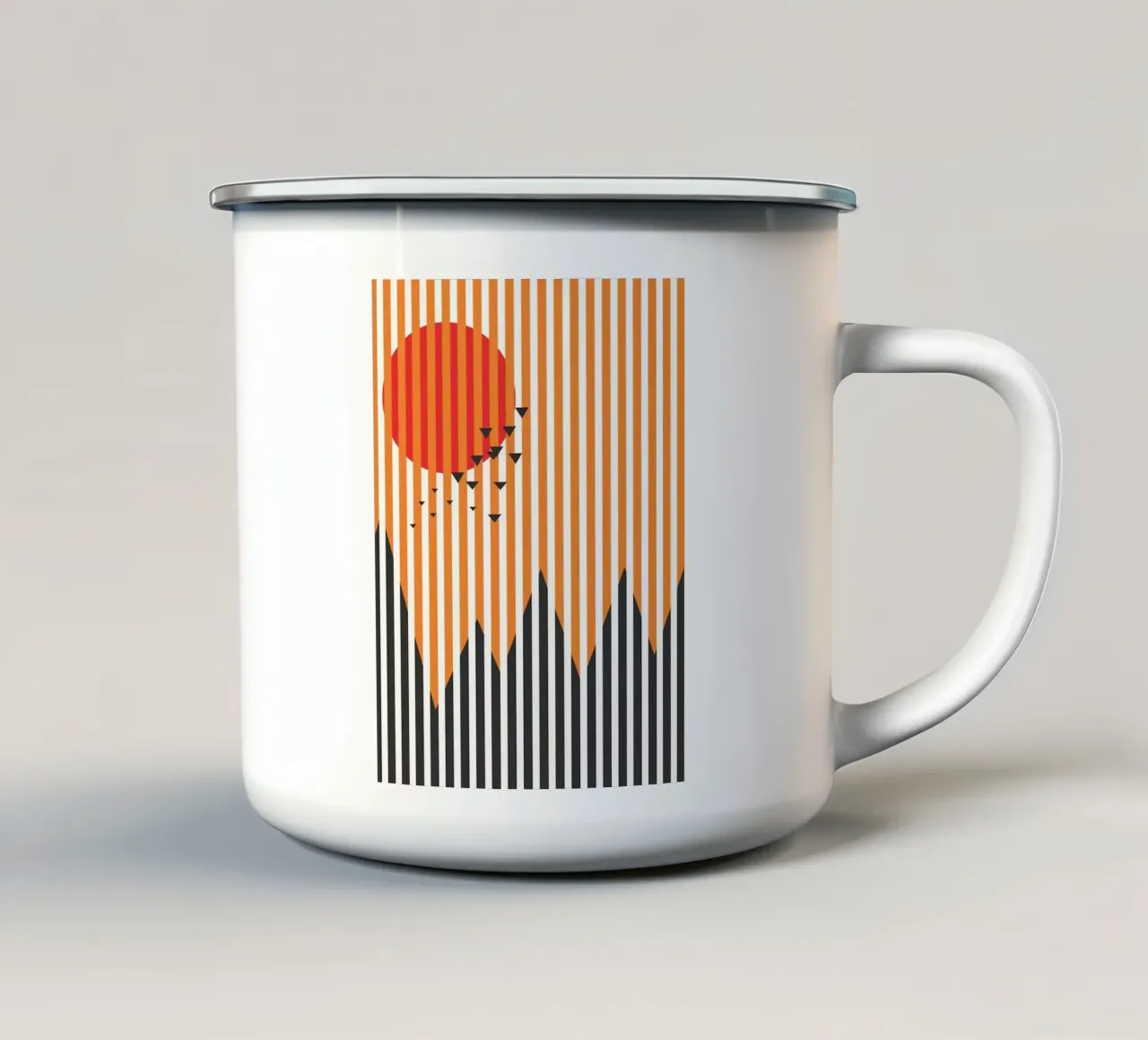 highlight in the sunshine tazza in smalto da comura