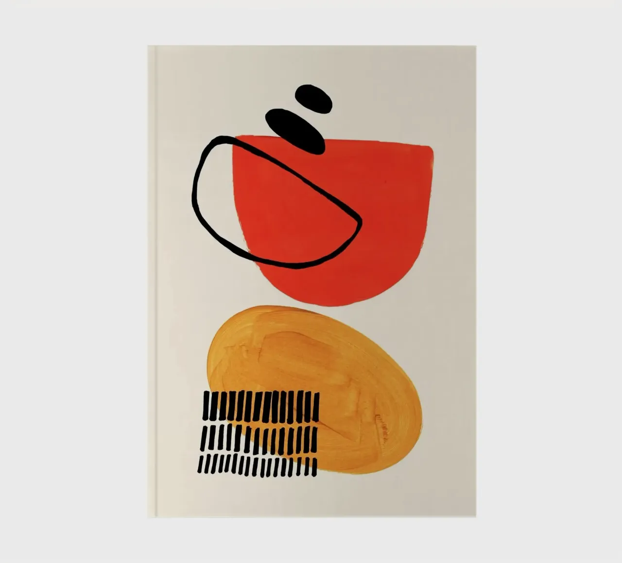 shape colorful curve and dot diario da comura