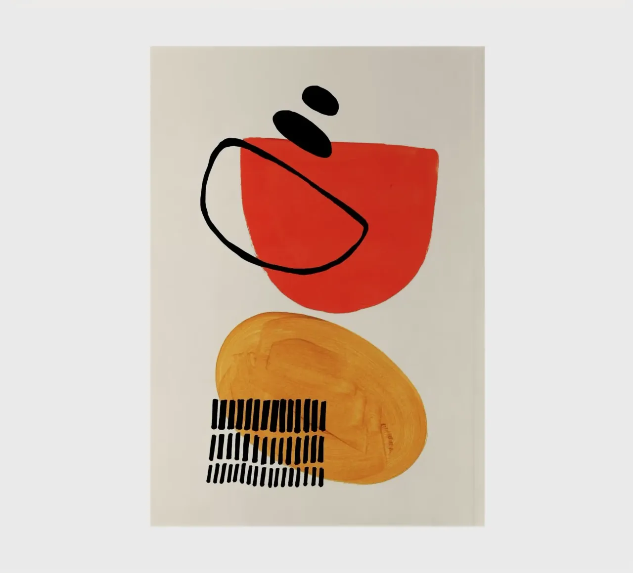 shape colorful curve and dot diario da comura