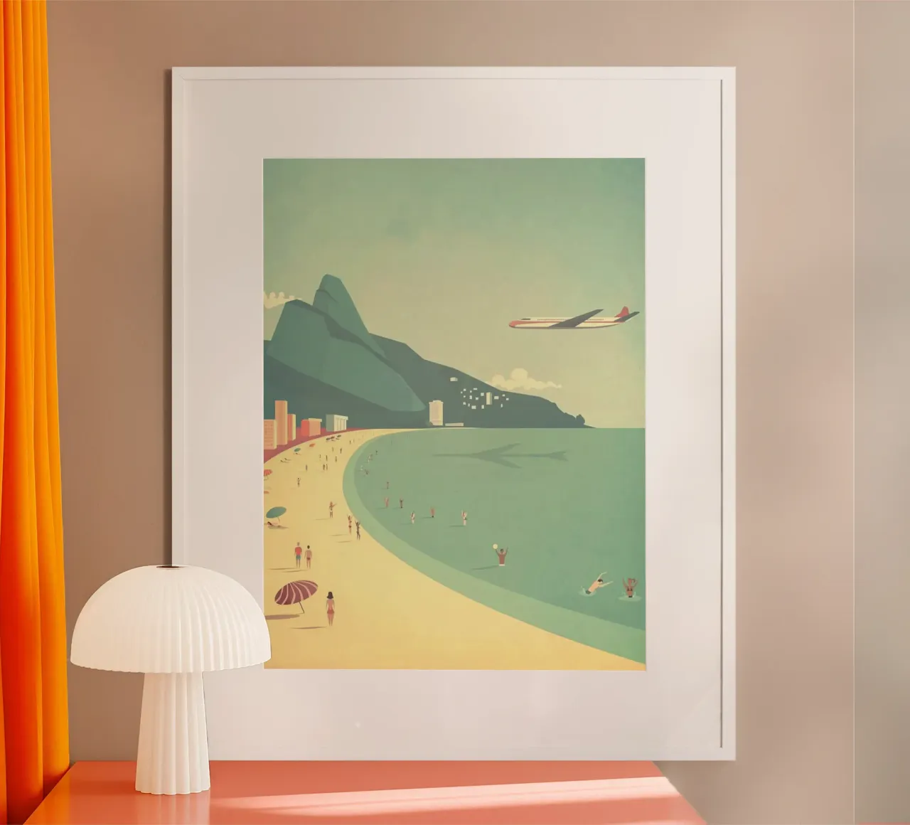 plane to the beach carta hahnemühle da comura