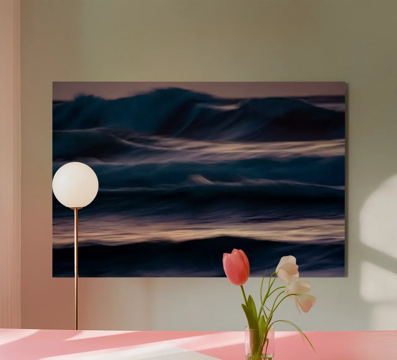 The Uniqueness of Waves XXX alu-dibond by Tal Paz-Fridman
