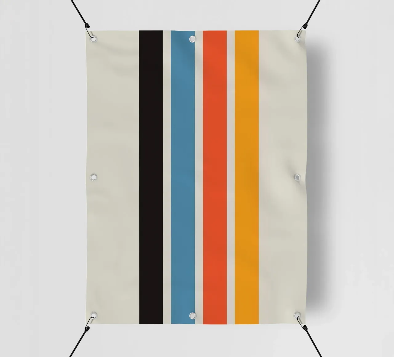 colorful line parallel telo in pvc da comura