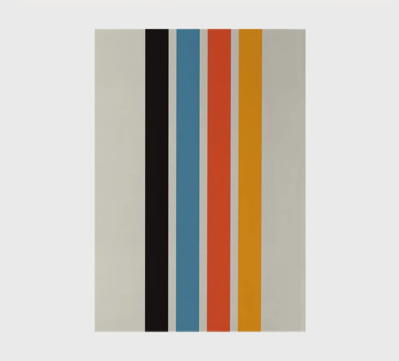 colorful line parallel notebook by comura
