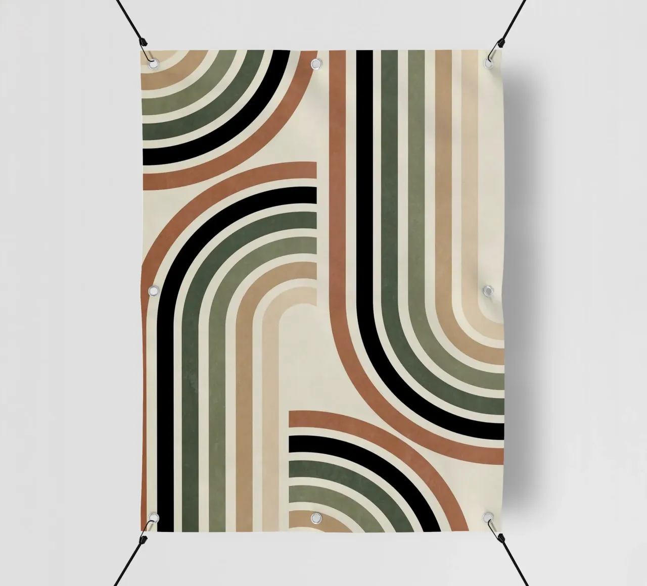 curve parallel line gradient telo in pvc da comura