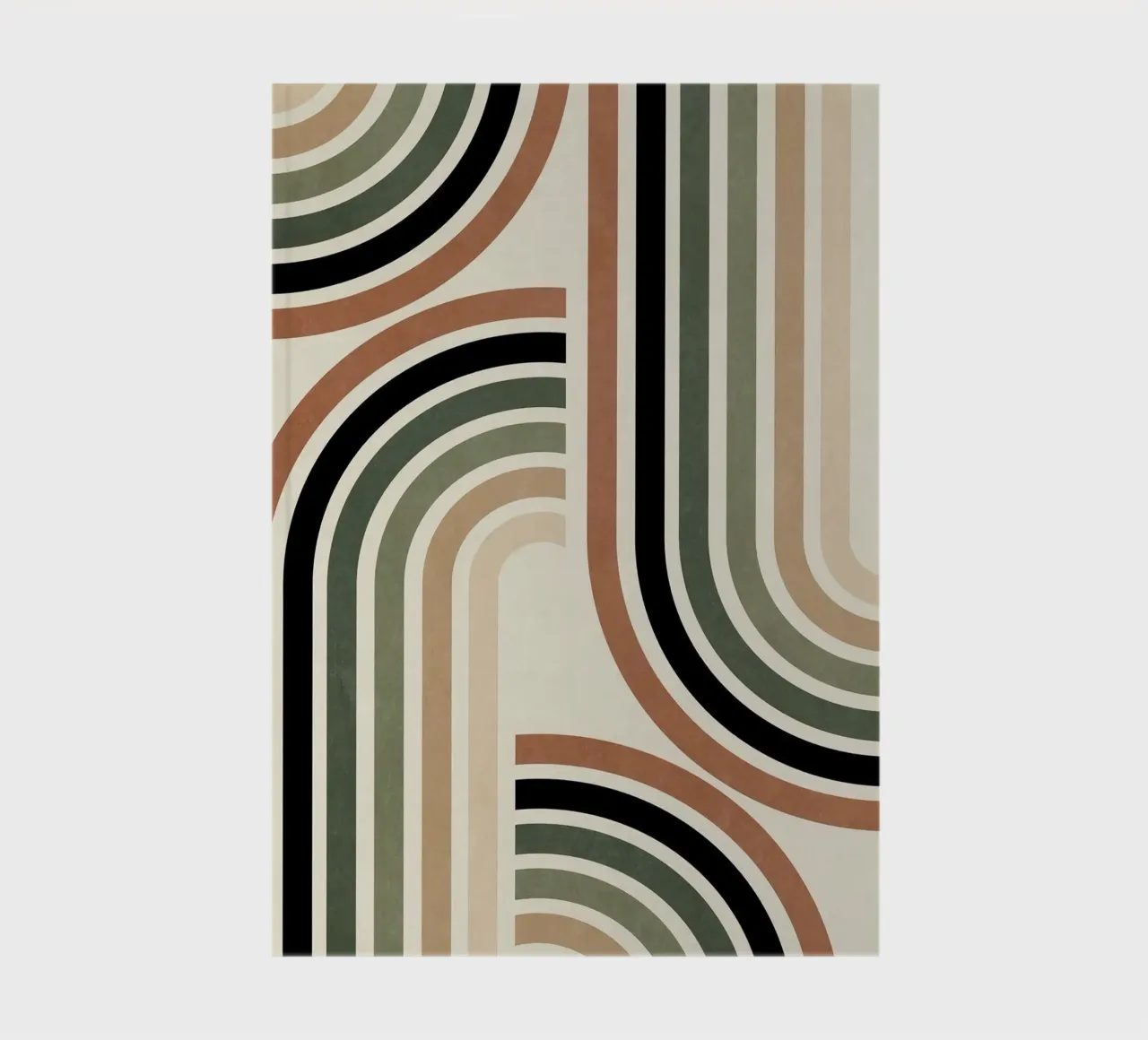 curve parallel line gradient diario da comura