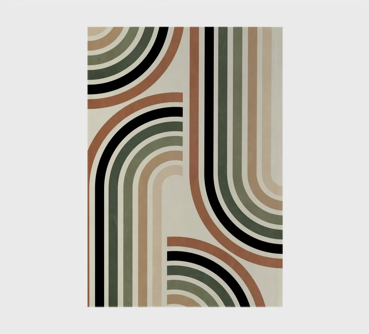 curve parallel line gradient diario da comura