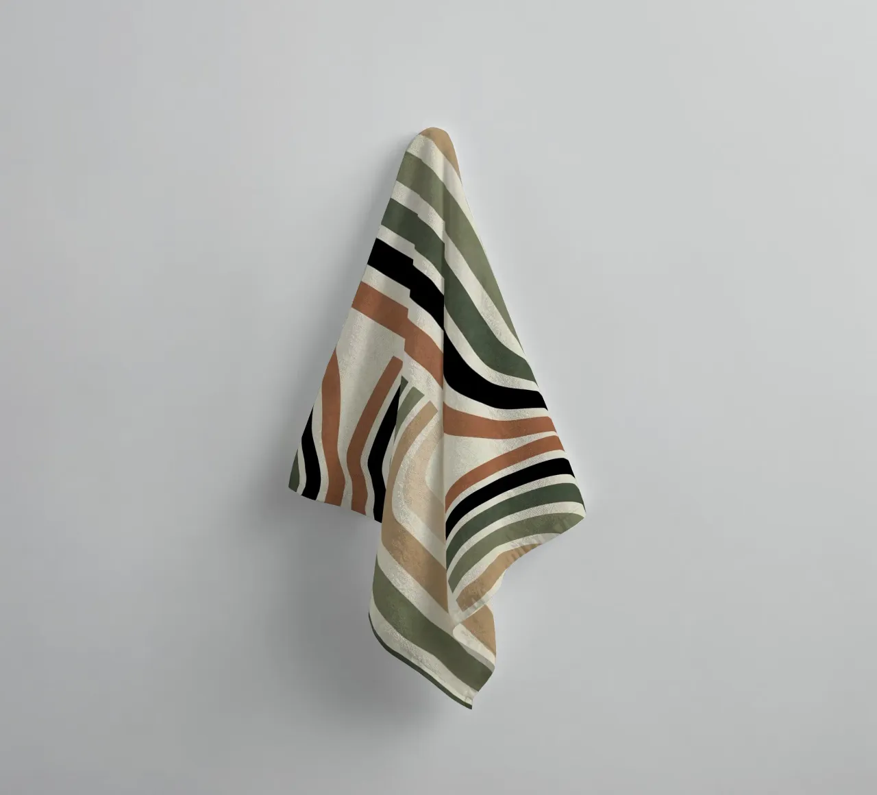 curve parallel line gradient Handtuch von comura
