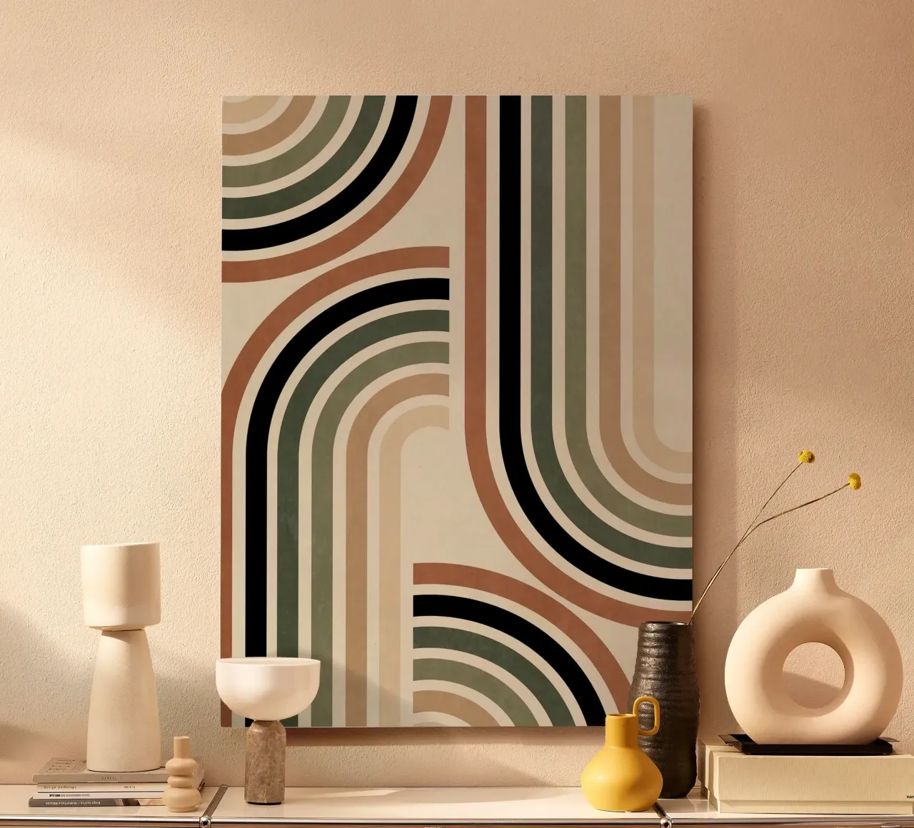 curve parallel line gradient alu-dibond by comura