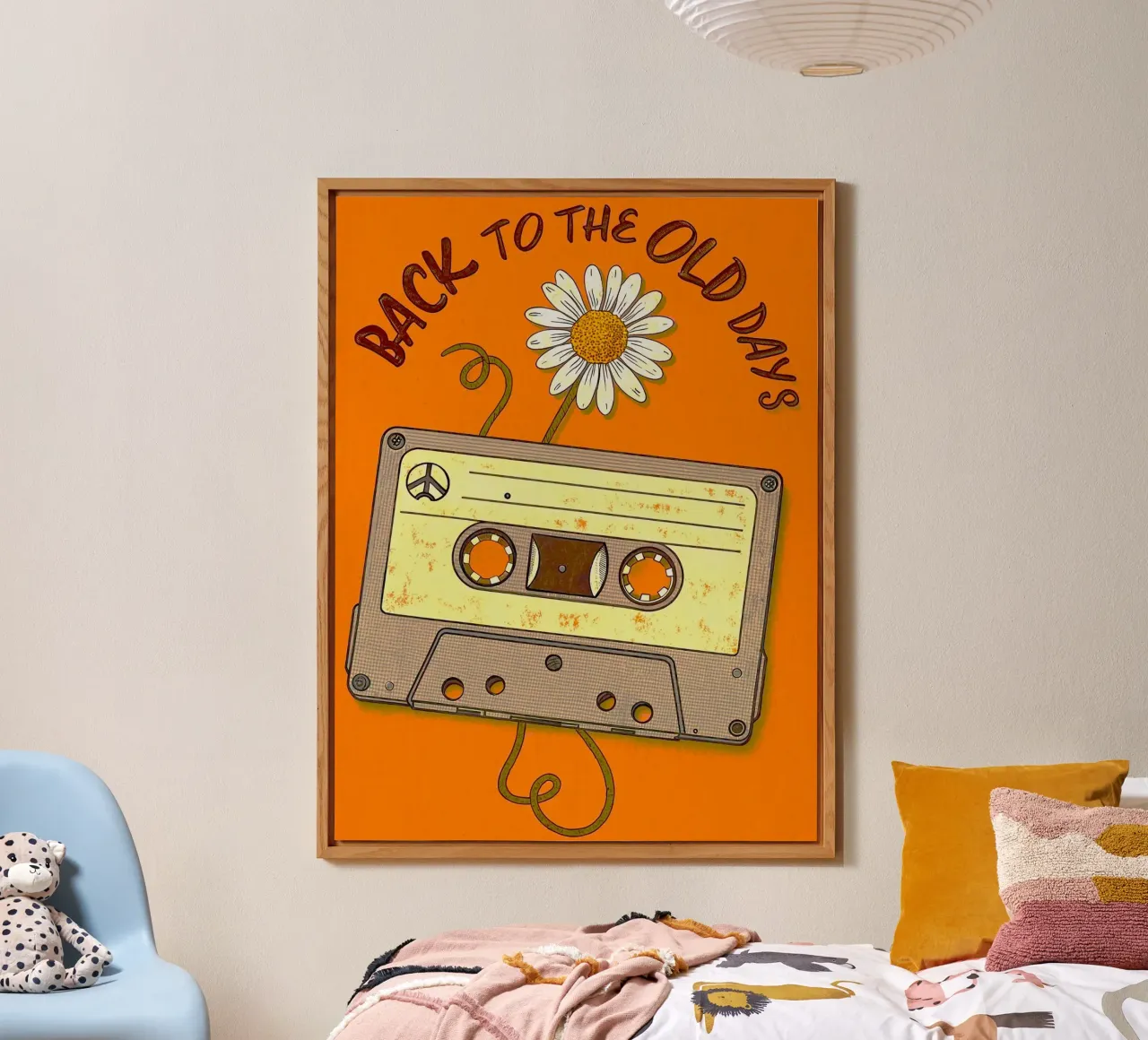back to the old days music alluminio dibond da comura