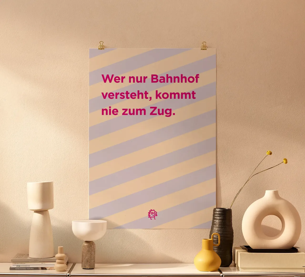 Station poster van Art Fart