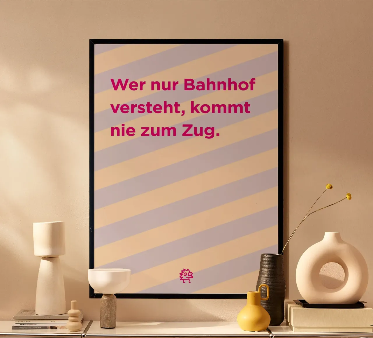 Station poster van Art Fart