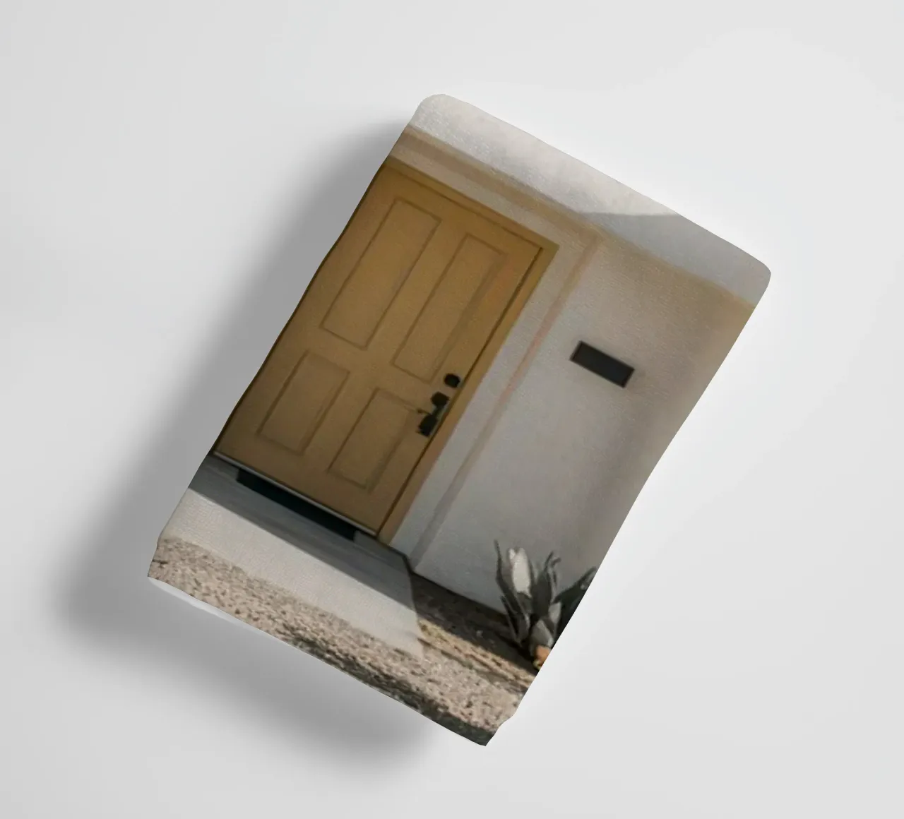 Minimalist Palm Springs House Handtuch von Attaboy Dsgn