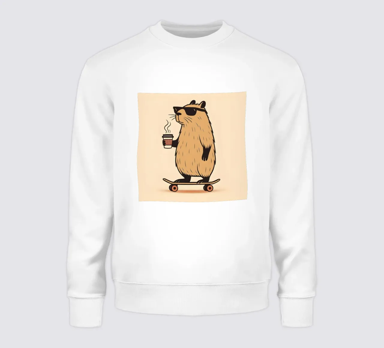 Mantenere la calma, in stile Capybara felpa da KANESYAARTS