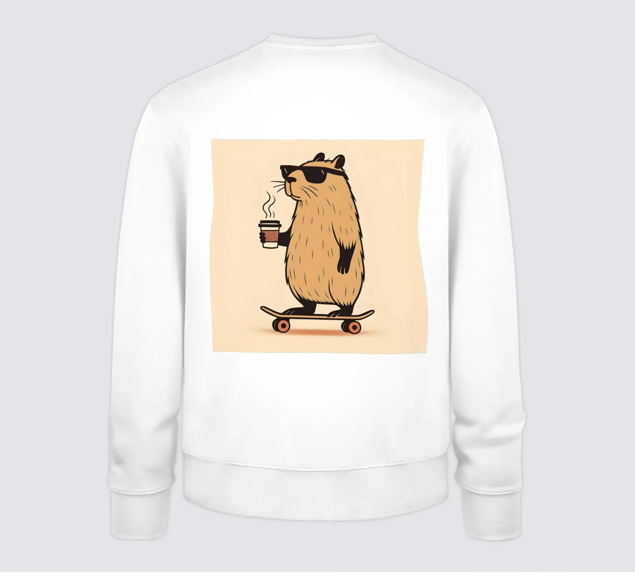 Mantenere la calma, in stile Capybara felpa da KANESYAARTS