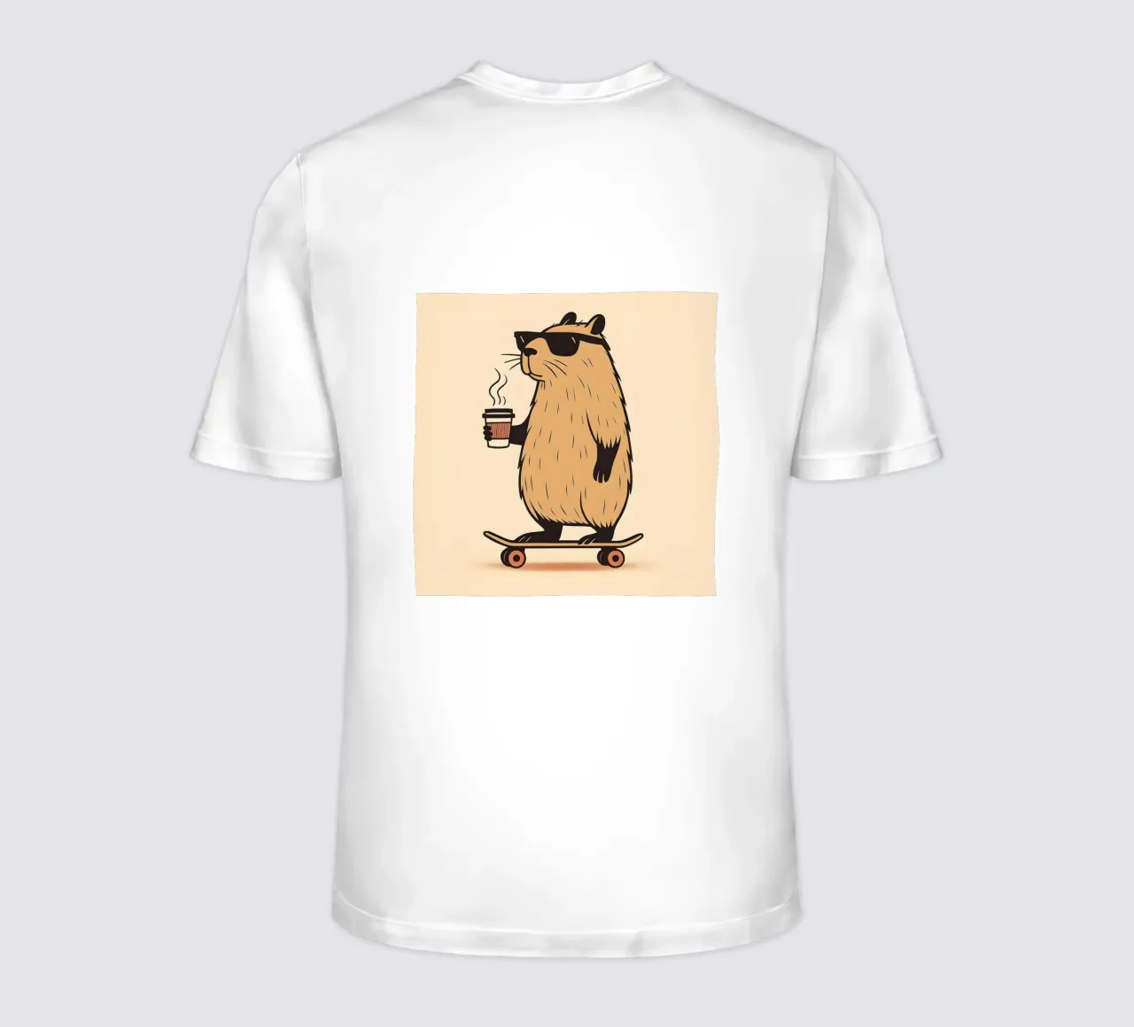 Mantenere la calma, in stile Capybara t-shirt da KANESYAARTS