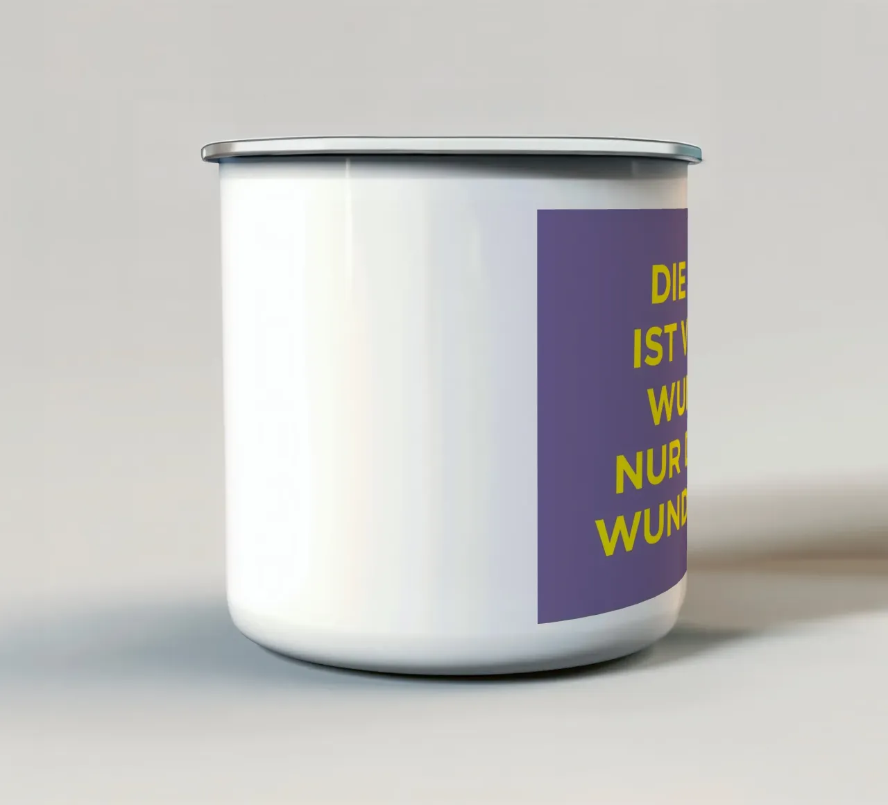 Meraviglioso tazza in smalto da Art Fart